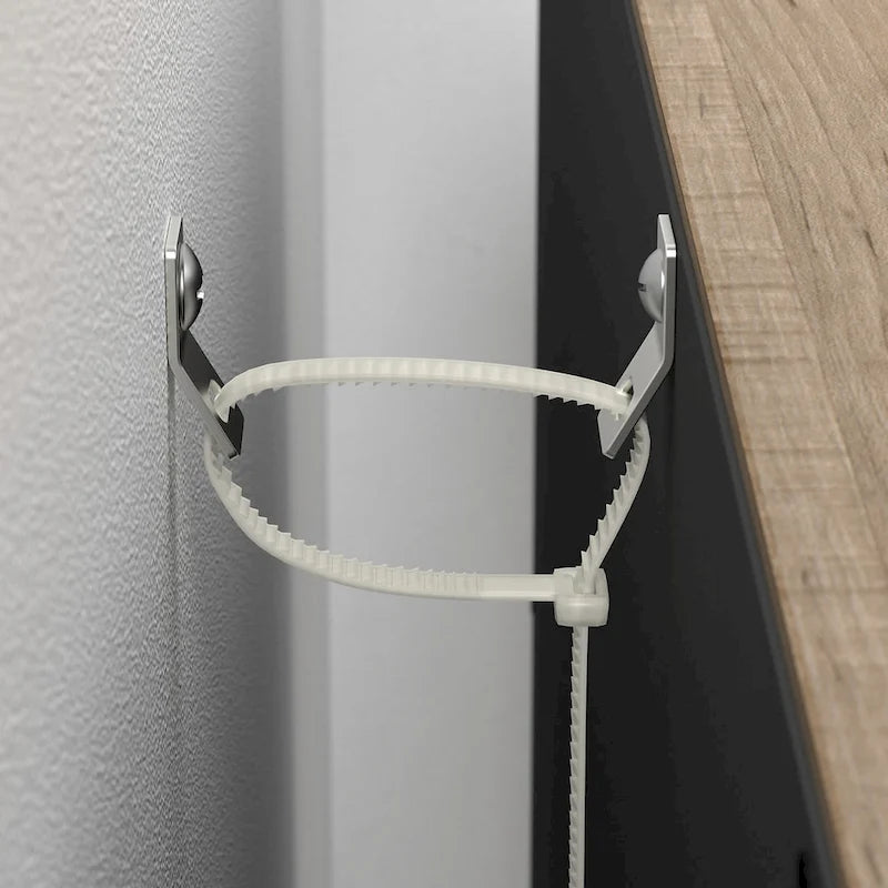 Universal Tall 5 Shelf Bookcase Storage - Set of 2 by