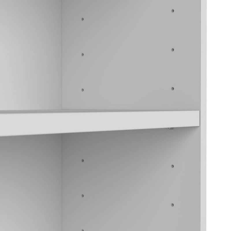 Universal Tall 5 Shelf Bookcase Storage - Set of 2 by