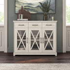 Lennox 46W Sideboard Buffet Cabinet with Drawers by