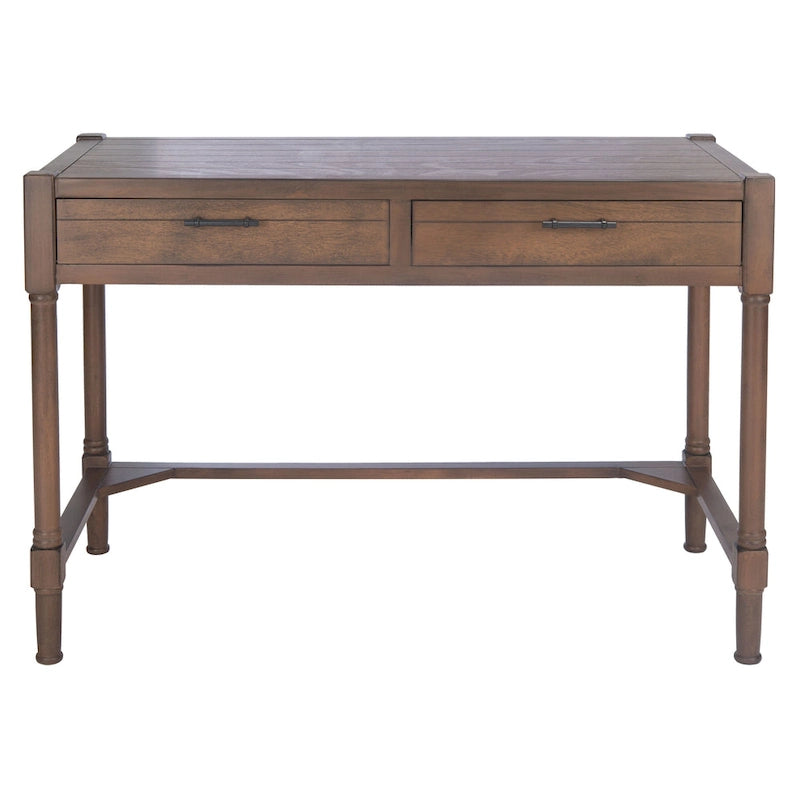 Zennure White Washed Grey Writing Desk