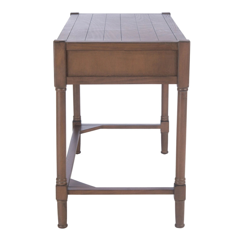 Zennure White Washed Grey Writing Desk