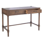 Zennure White Washed Grey Writing Desk