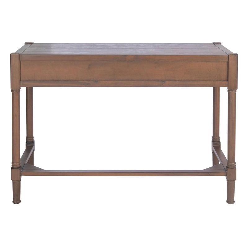Zennure White Washed Grey Writing Desk