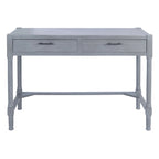 Zennure White Washed Grey Writing Desk