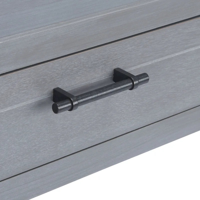 Zennure White Washed Grey Writing Desk