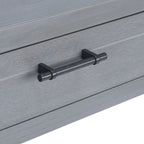 Zennure White Washed Grey Writing Desk