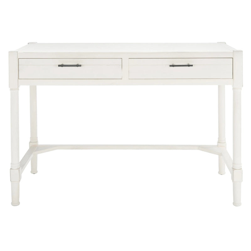 Zennure White Washed Grey Writing Desk
