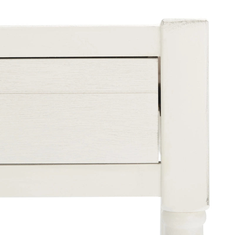 Zennure White Washed Grey Writing Desk