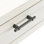 Zennure White Washed Grey Writing Desk