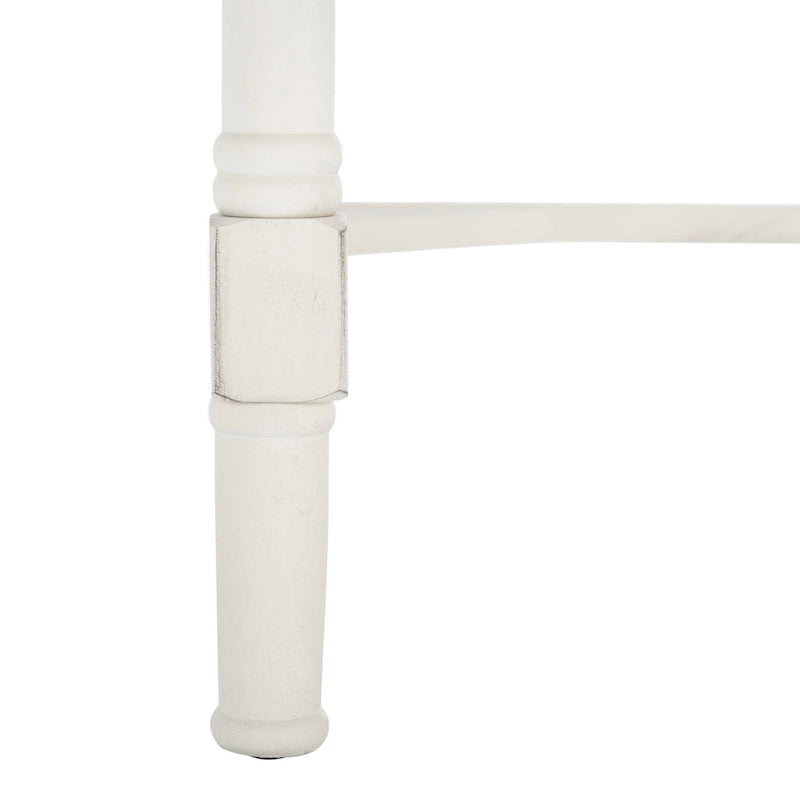 Zennure White Washed Grey Writing Desk