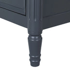 Arlena Modern Solid Wood Nightstand with USB Ports