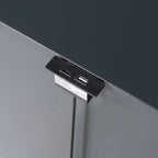 Arlena Modern Solid Wood Nightstand with USB Ports