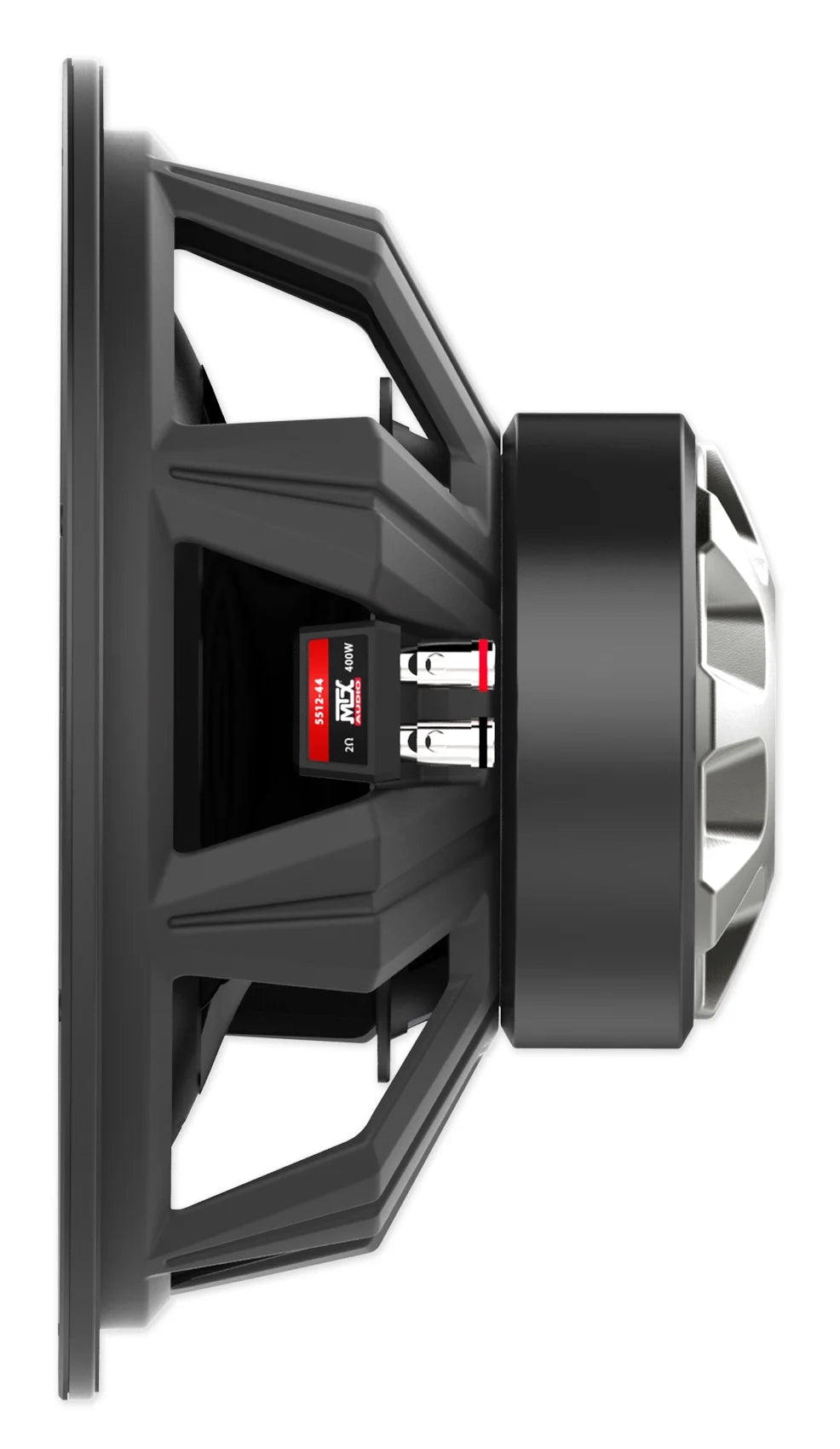 (2) Caissons de basses pour voiture MTX 5512-44 12 1600 Watt de crête DVC 4 ohms