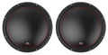 (2) Caissons de basses pour voiture MTX 5512-44 12 1600 Watt de crête DVC 4 ohms