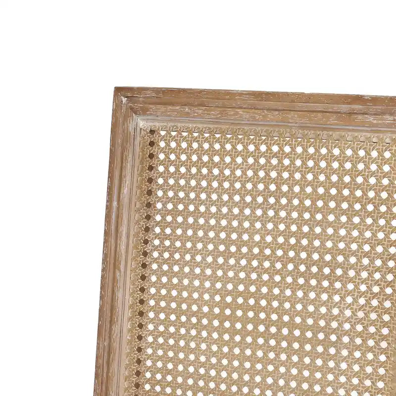 Regina French Country Wood and Cane Upholstered Dining Chair (Set of 6)