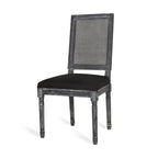 Regina French Country Wood and Cane Upholstered Dining Chair (Set of 6)