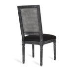 Regina French Country Wood and Cane Upholstered Dining Chair (Set of 6)