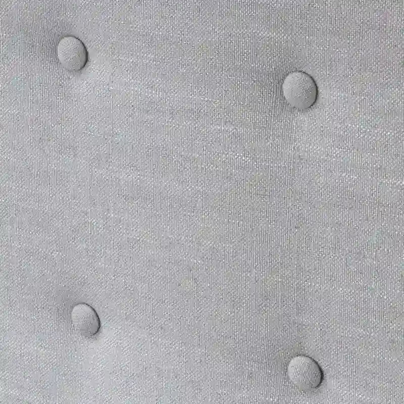 Kendrah Adjustable Full/Queen Wing-back Studded Fabric Headboard by