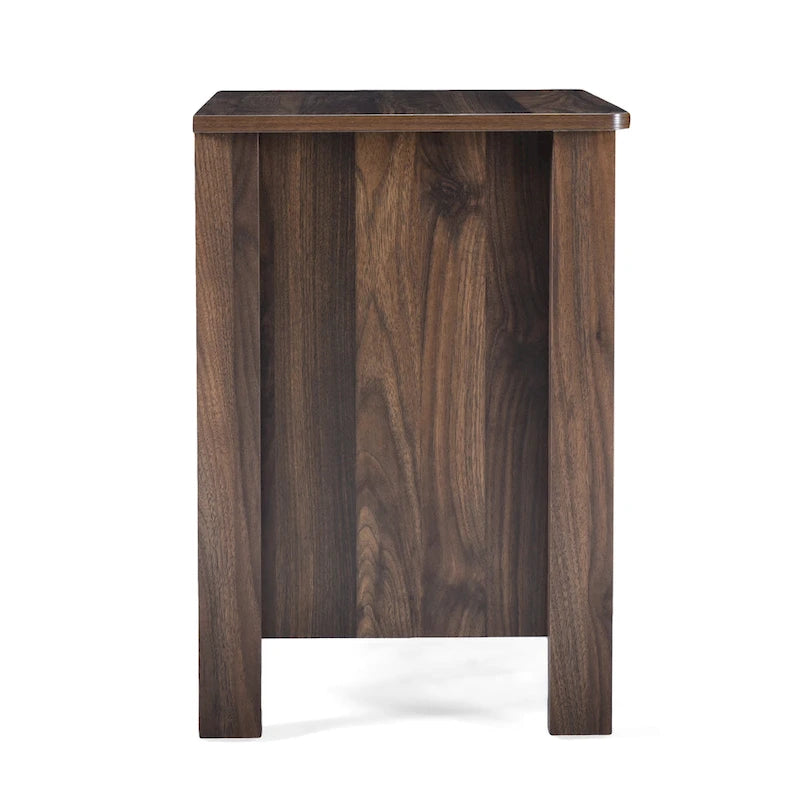 Olimont Contemporary 2 Drawer Nightstand