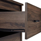 Olimont Contemporary 2 Drawer Nightstand