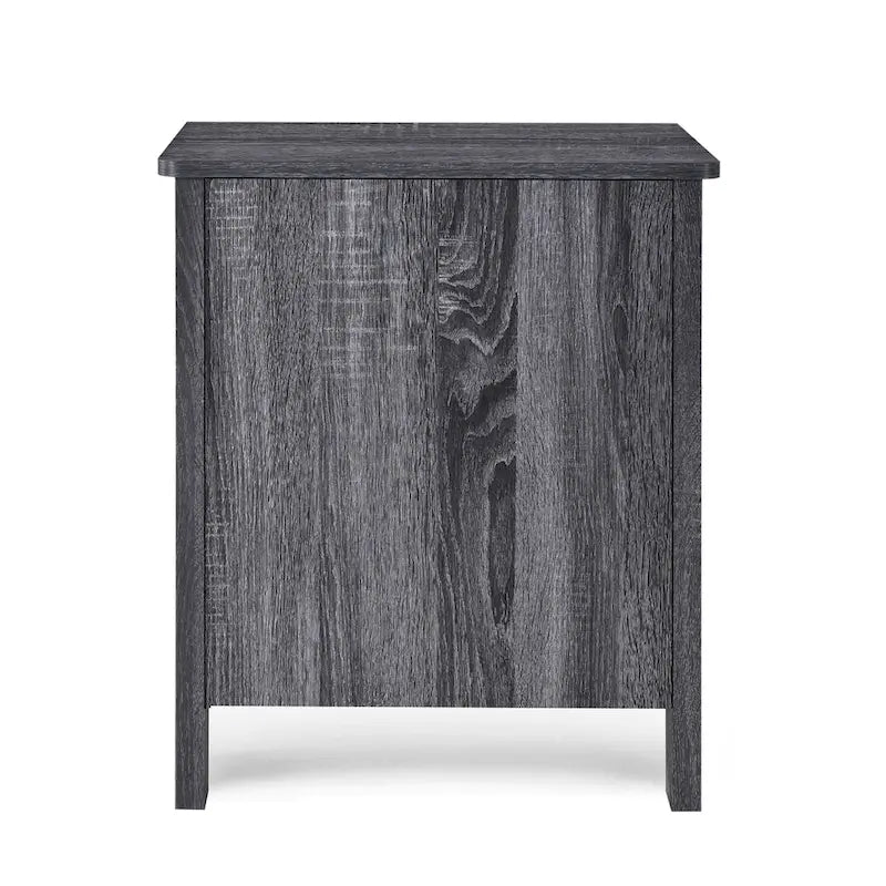 Olimont Contemporary 2 Drawer Nightstand