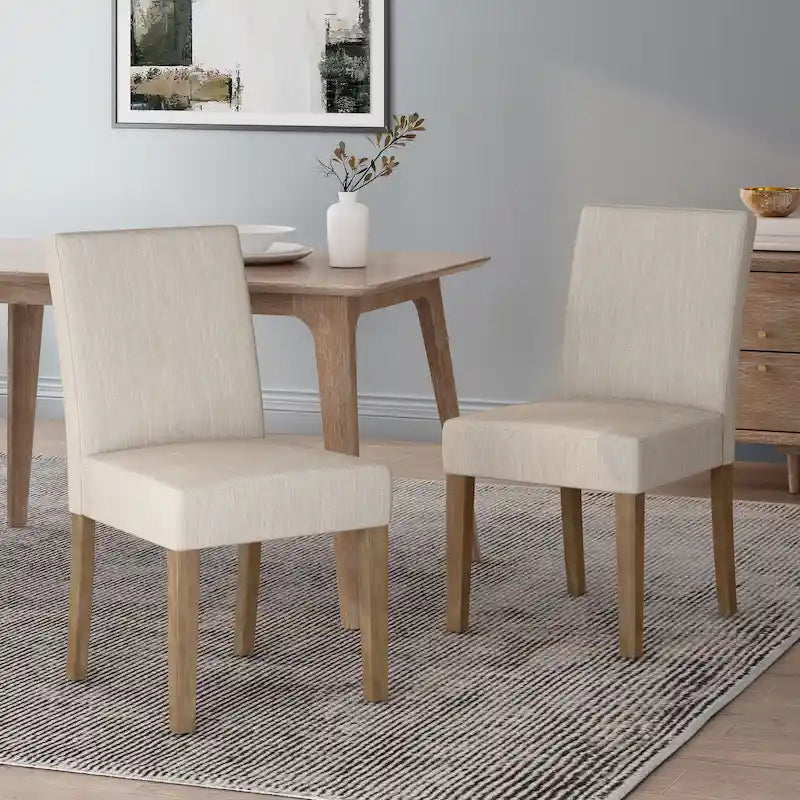 Kuna Contemporary Upholstered Dining Chair (Set of 2) by