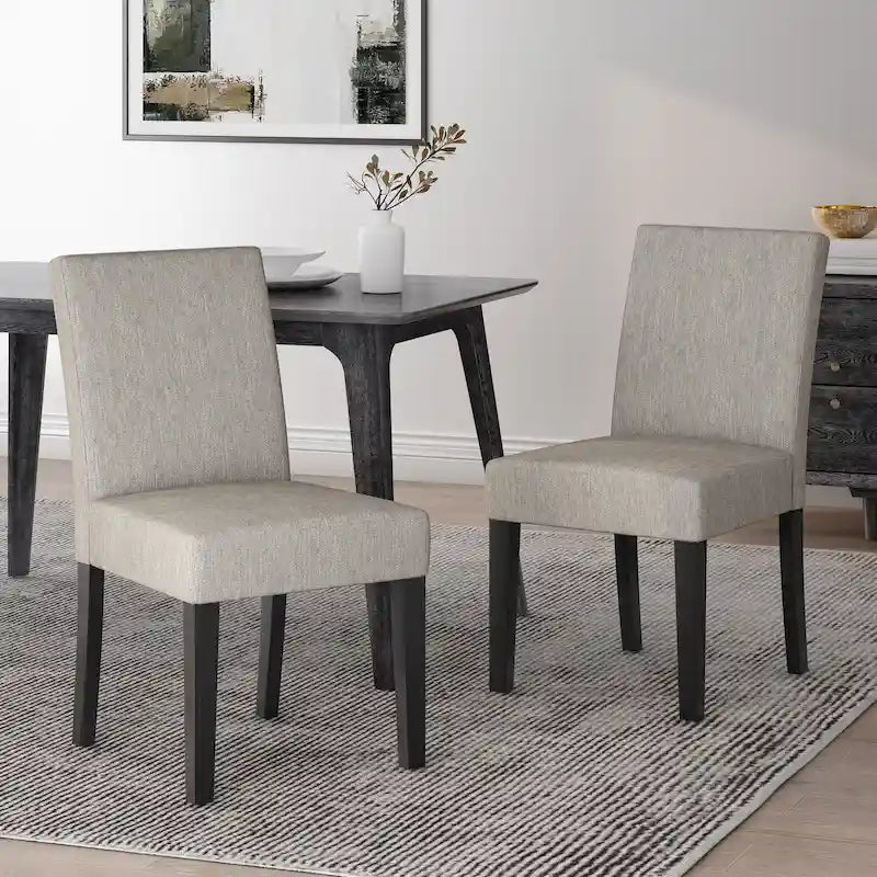 Kuna Contemporary Upholstered Dining Chair (Set of 2) by