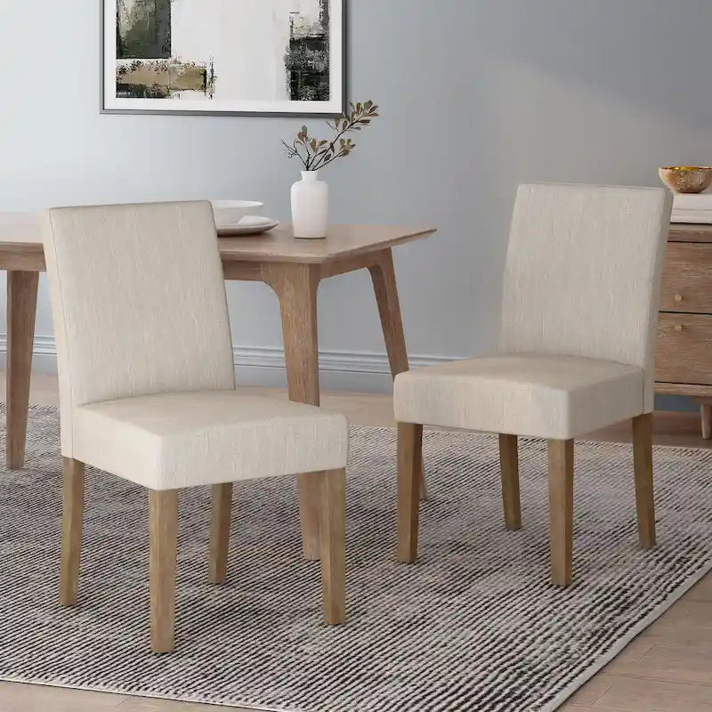 Kuna Contemporary Upholstered Dining Chair (Set of 2) by