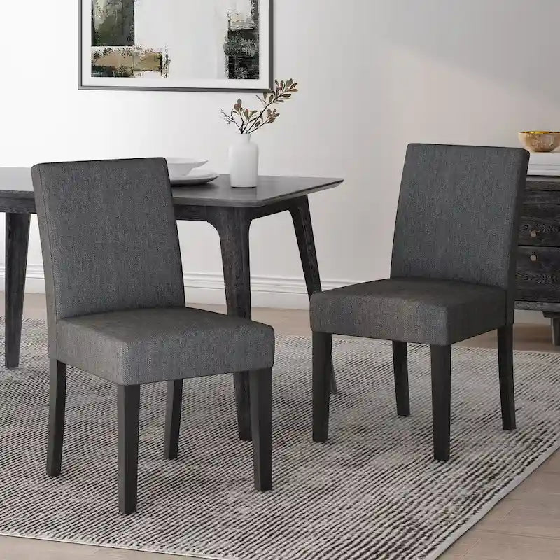 Kuna Contemporary Upholstered Dining Chair (Set of 2) by