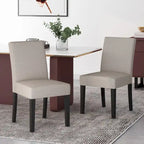 Kuna Contemporary Upholstered Dining Chair (Set of 2) by