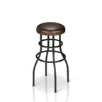 Tabouret de bar à hauteur de comptoir Vigo en bronze rustique par