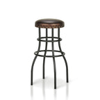 Tabouret de bar à hauteur de comptoir Vigo en bronze rustique par