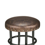 Tabouret de bar à hauteur de comptoir Vigo en bronze rustique par