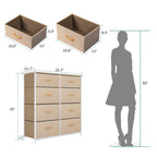 8 Drawers Vertical Dresser