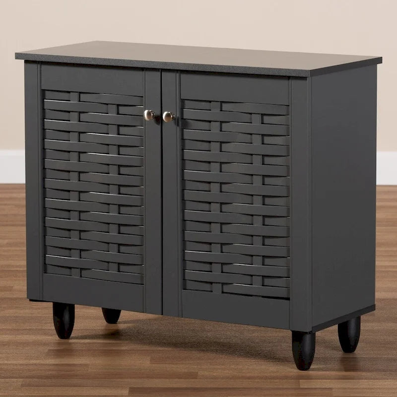 Contemporary Shoe Storage Cabinet