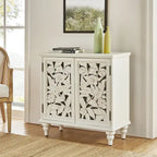 Alban Armoire d'appoint traditionnelle 32" avec éclairage LED par