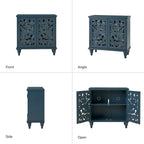 Alban Armoire d'appoint traditionnelle 32" avec éclairage LED par