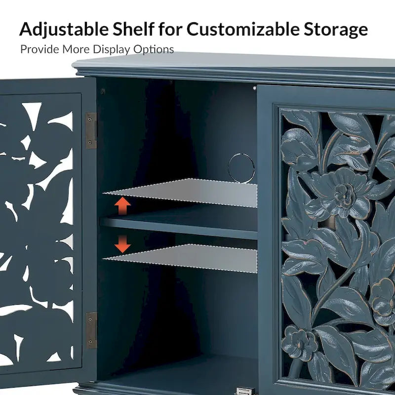 Alban Armoire d'appoint traditionnelle 32" avec éclairage LED par