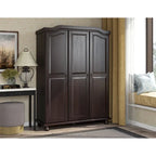 100% Solid Wood Set of 4 Small Shelves for Kyle Wardrobe Armoires