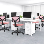 Chaise de bureau sans accoudoirs avec dossier