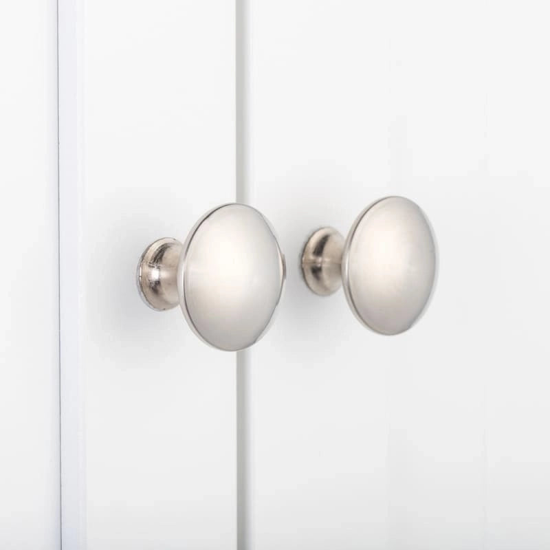 Armoire de rangement moderne à double porte et tiroir unique