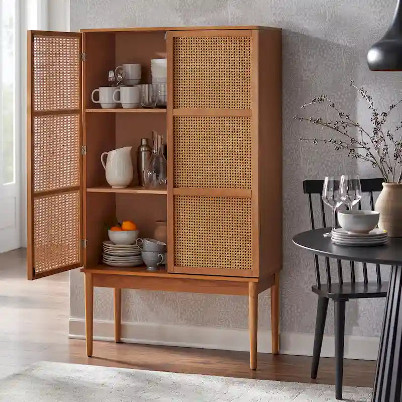 Maxima Cane 2-Door Cabinet