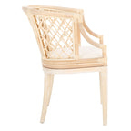 Fauteuil en rotin tressé Theona - 22,3L x 23P x 31,3H - 22Lx23Px31H