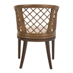 Fauteuil en rotin tressé Theona - 22,3L x 23P x 31,3H - 22Lx23Px31H
