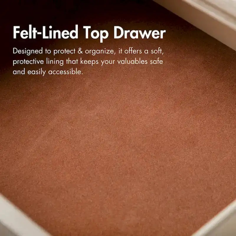 Drayden Transitional Oak Solid Wood 3-Piece Dresser and 2 Nightstand Bedroom Set