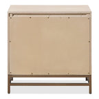 Drayden Transitional Oak Solid Wood 3-Piece Dresser and 2 Nightstand Bedroom Set