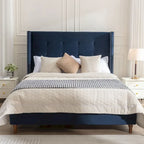 54High Headboard Peyton Upholstered King Bed