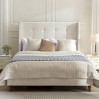 54High Headboard Peyton Upholstered King Bed