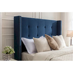 54High Headboard Peyton Upholstered King Bed