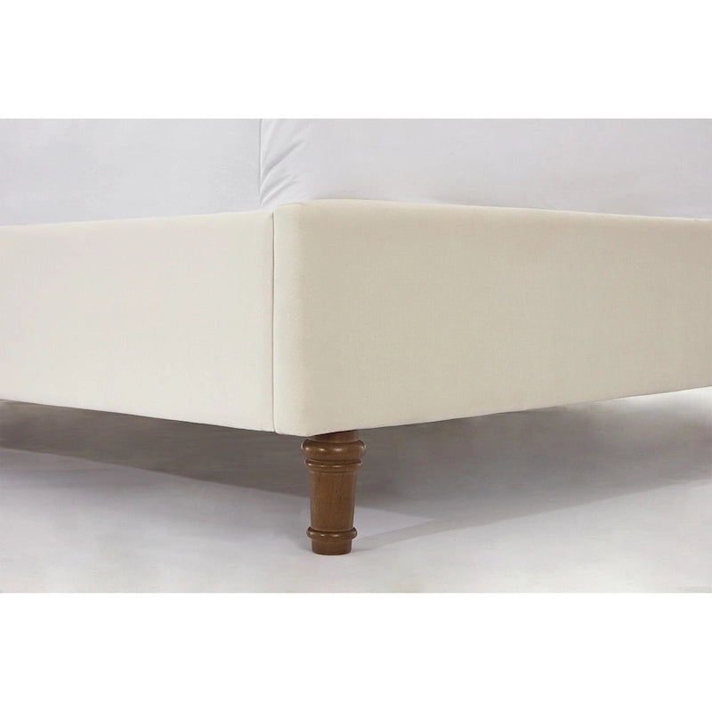 54High Headboard Peyton Upholstered King Bed